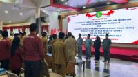 Pelantikan Pj Kades Long Beleh Modang di Kembang Janggut Kukar Berlangsung Khidmat