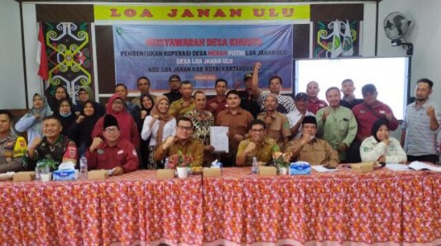 Kukar Kawal Desa dan Kelurahan Bentuk Koperasi Merah Putih