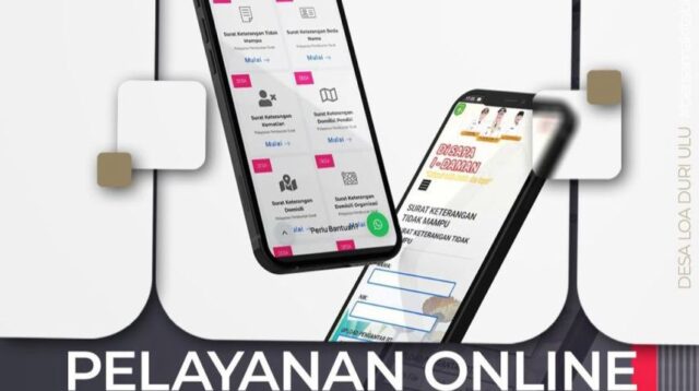 Desa Loa Duri Ulu Pionir Digitalisasi Pelayanan di Tenggarong