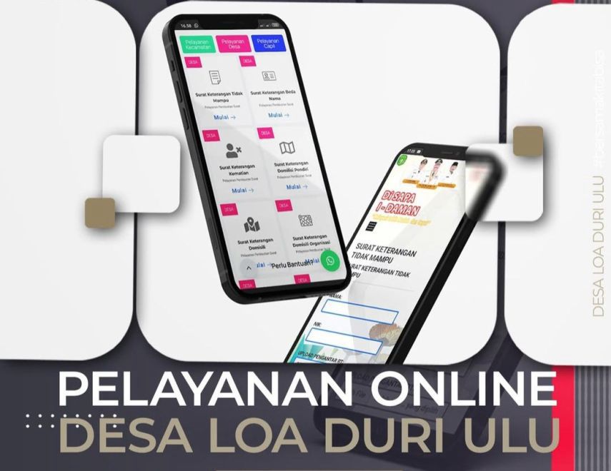 Desa Loa Duri Ulu Pionir Digitalisasi Pelayanan di Tenggarong
