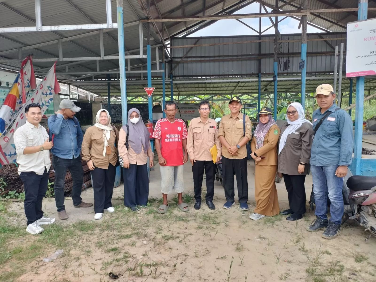 Sosialisasi dan Verifikasi Posyantek di Kecamatan Muara Jawa