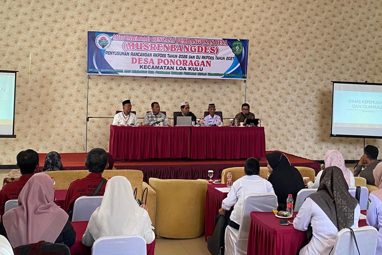 Musrenbangdes Ponoragan Susun RKPDes 2026-2027