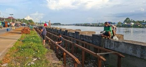 Desa Kota Bangun Ulu Sulap Lahan Bekas Jadi Taman Rekreasi