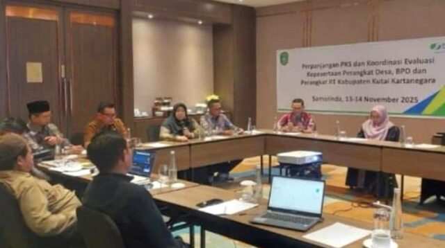 DPMD Kukar Perpanjang Kerja Sama BPJS Ketenagakerjaan